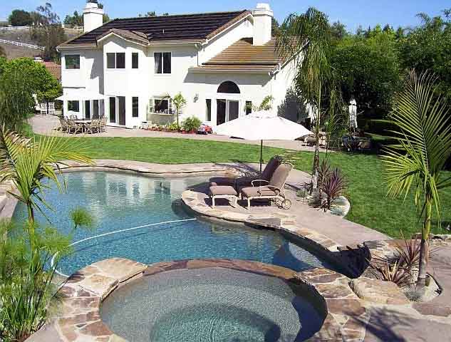 Solar Pool Heating System custom designed and installed by Suntrek Industies.