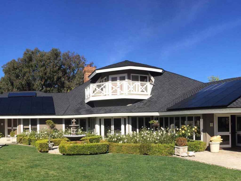 Residential Solar Electric System and Solar Water Heating System by Suntrek Industries.
