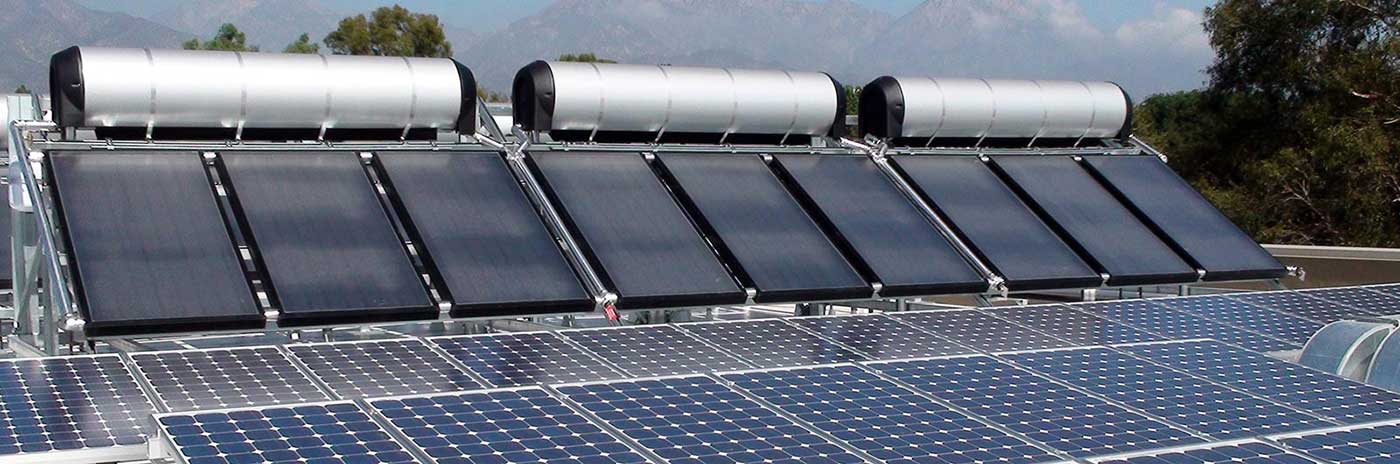 A clear view of solar panels mounted on the roof, capturing sunlight for energy.